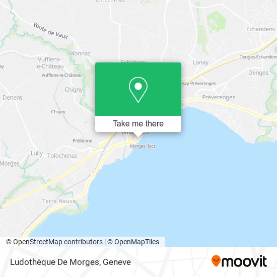 Ludothèque De Morges map