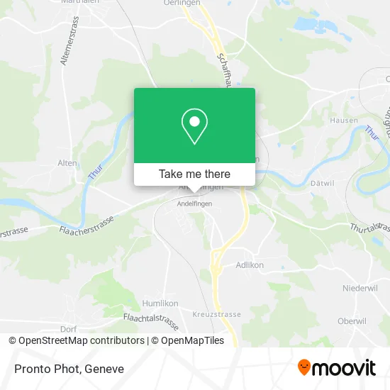 Pronto Phot map