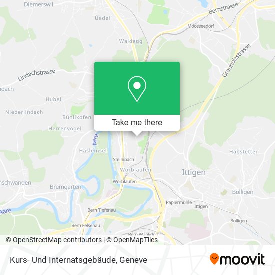 Kurs- Und Internatsgebäude map