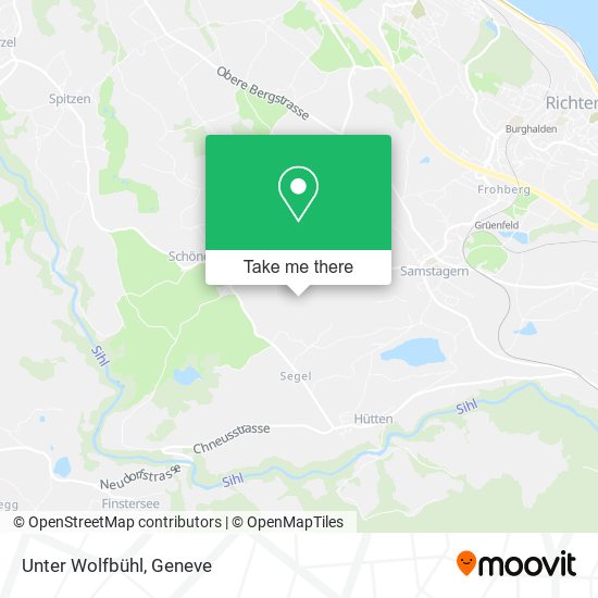 Unter Wolfbühl map