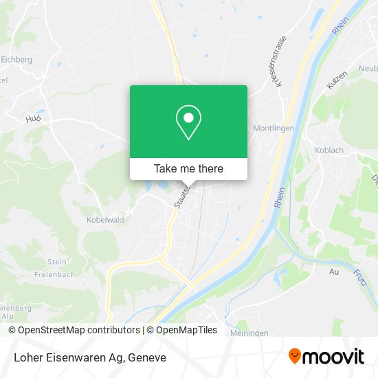 Loher Eisenwaren Ag map