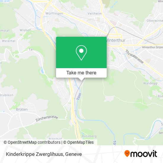 Kinderkrippe Zwerglihuus map