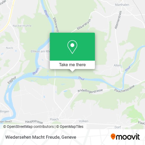 Wiedersehen Macht Freude map
