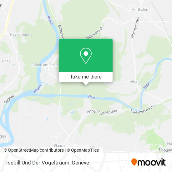 Isebill Und Der Vogeltraum map