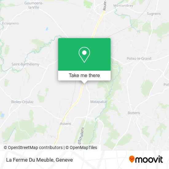 La Ferme Du Meuble map