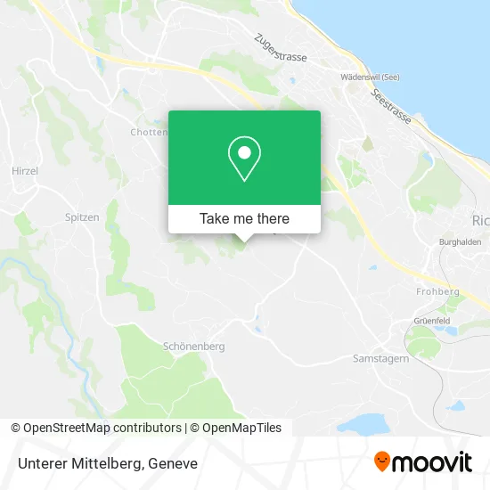 Unterer Mittelberg map