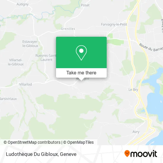 Ludothèque Du Gibloux plan