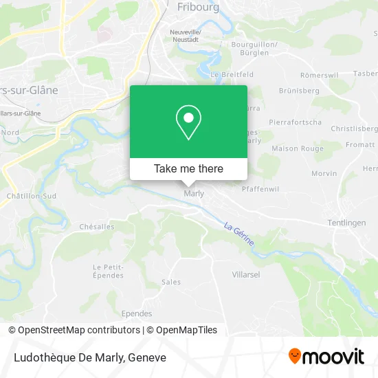 Ludothèque De Marly map