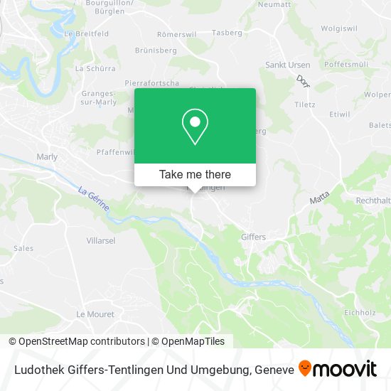 Ludothek Giffers-Tentlingen Und Umgebung map
