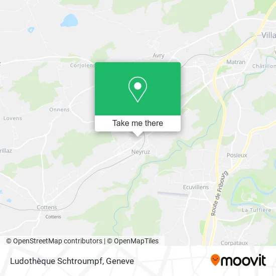 Ludothèque Schtroumpf map