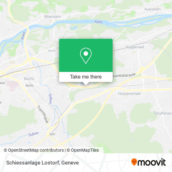 Schiessanlage Lostorf map