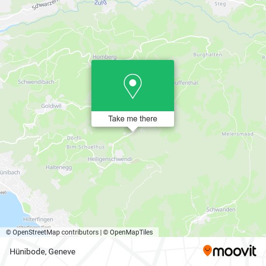 Hünibode map