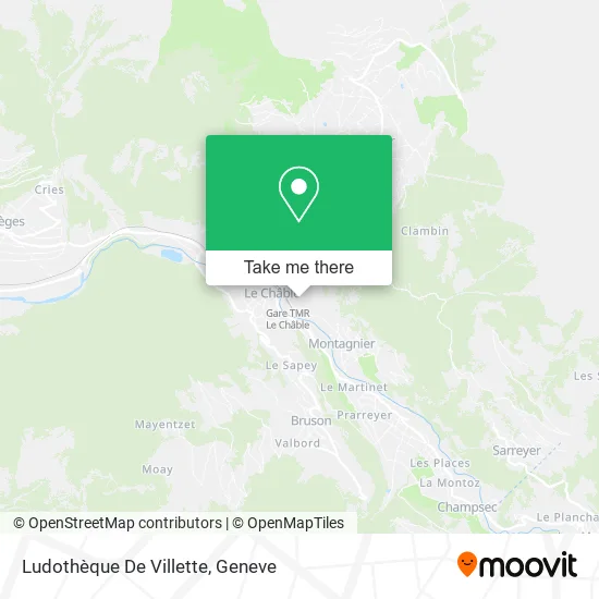 Ludothèque De Villette map