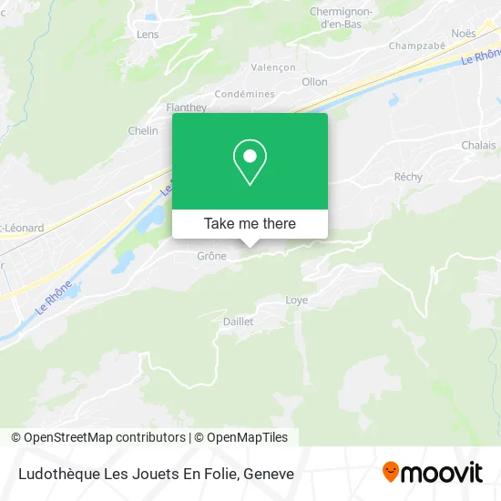 Ludothèque Les Jouets En Folie map
