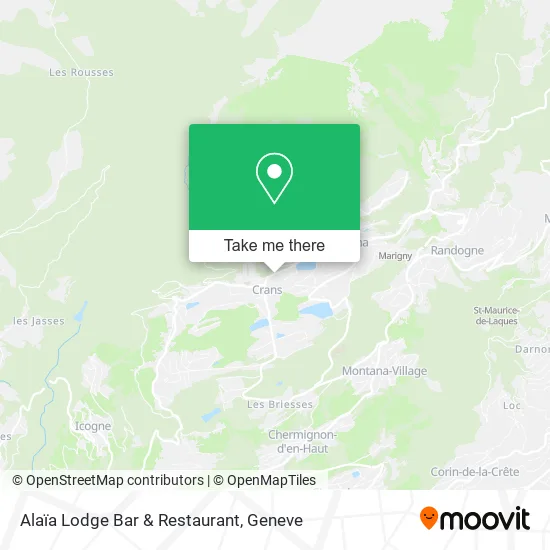 Alaïa Lodge Bar & Restaurant map
