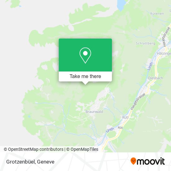 Grotzenbüel map