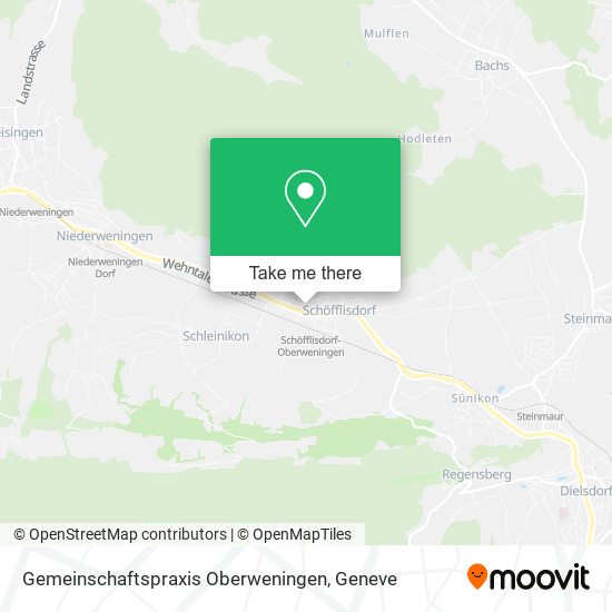 Gemeinschaftspraxis Oberweningen map