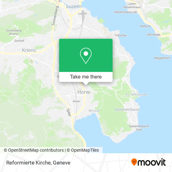 Reformierte Kirche map