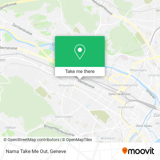 Nama Take Me Out map