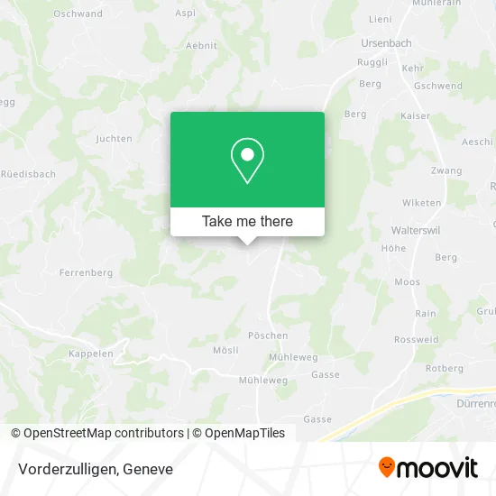 Vorderzulligen map