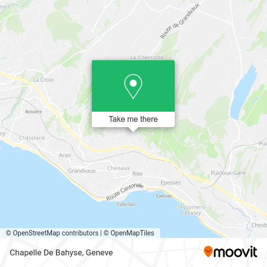 Chapelle De Bahyse map