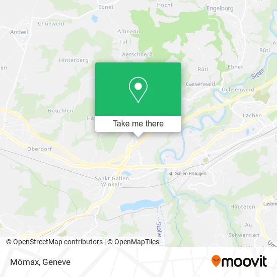 Mömax map