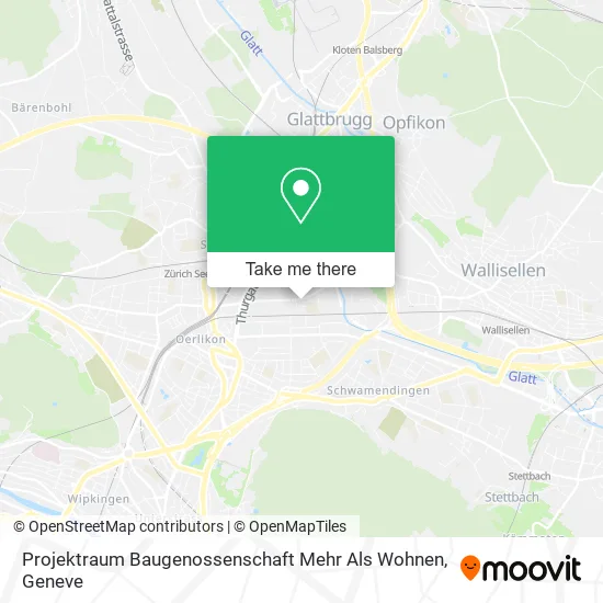 Projektraum Baugenossenschaft Mehr Als Wohnen map