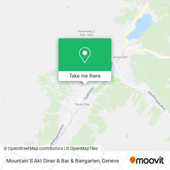 Mountain`S Akt Diner & Bar & Biergarten map
