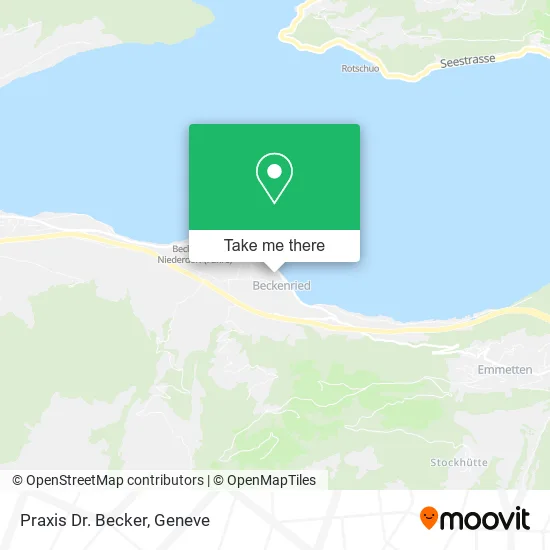 Praxis Dr. Becker map