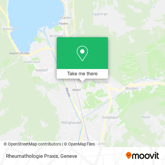 Rheumathologie Praxis map