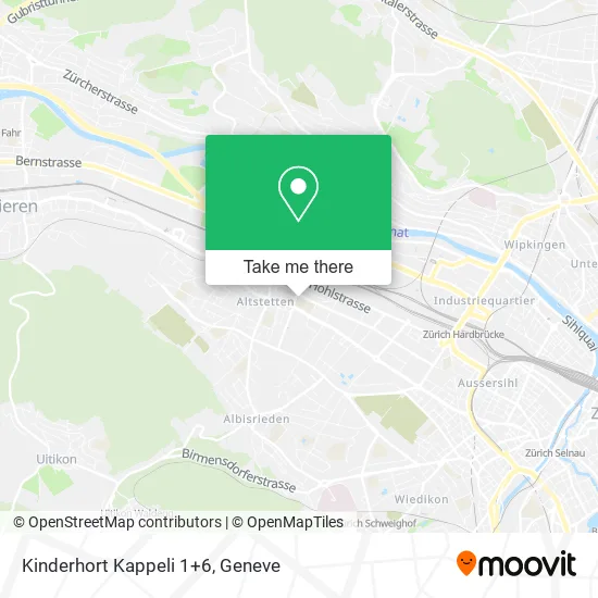 Kinderhort Kappeli 1+6 map