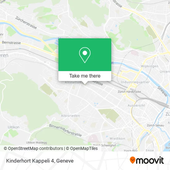 Kinderhort Kappeli 4 map