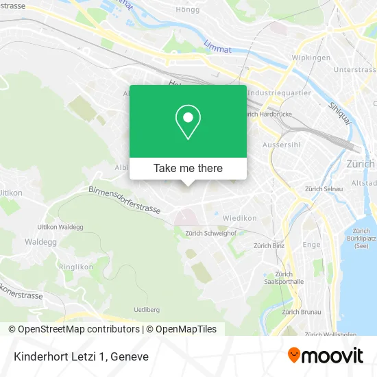 Kinderhort Letzi 1 map