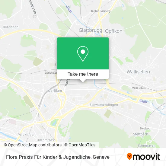 Flora Praxis Für Kinder & Jugendliche map