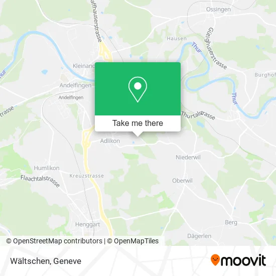 Wältschen map