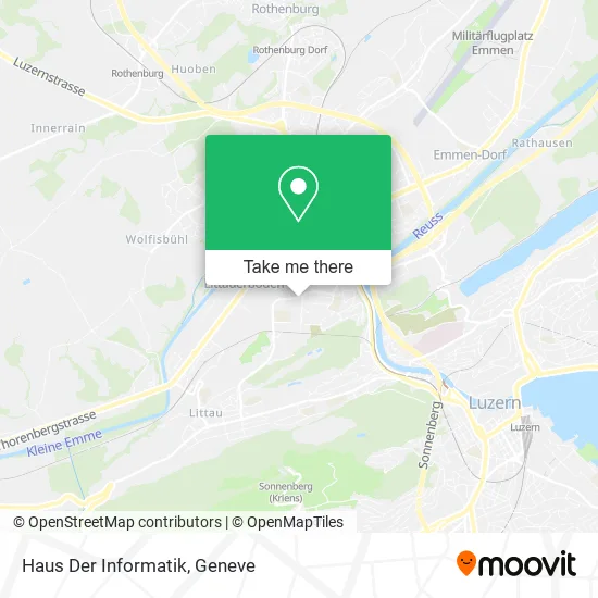 Haus Der Informatik map