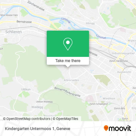 Kindergarten Untermoos 1 map