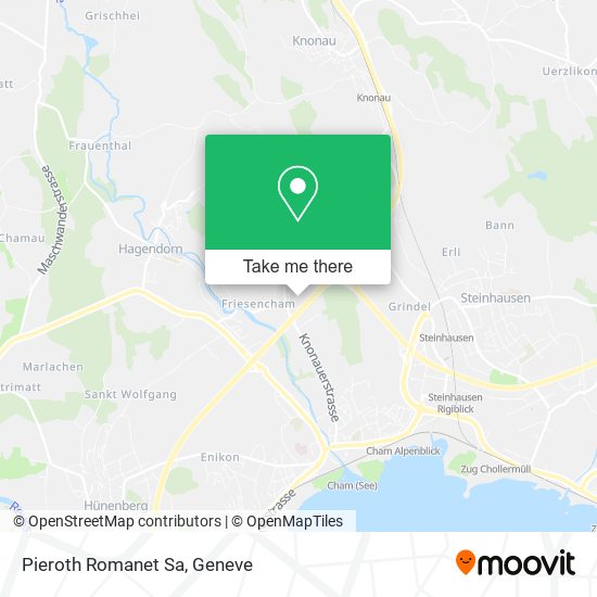 Pieroth Romanet Sa map