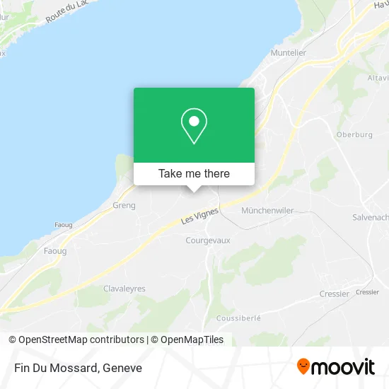 Fin Du Mossard map
