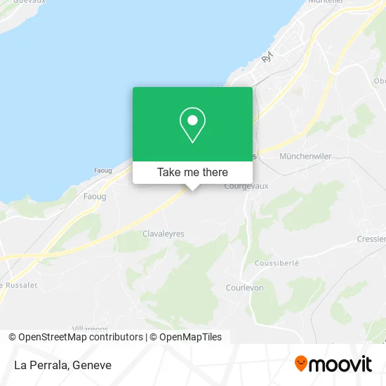 La Perrala map