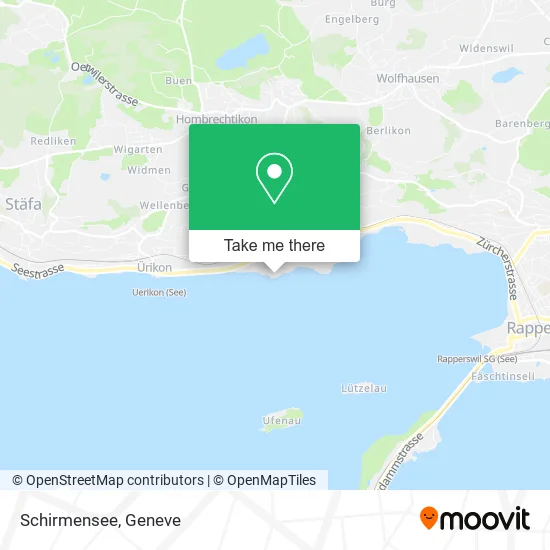 Schirmensee map