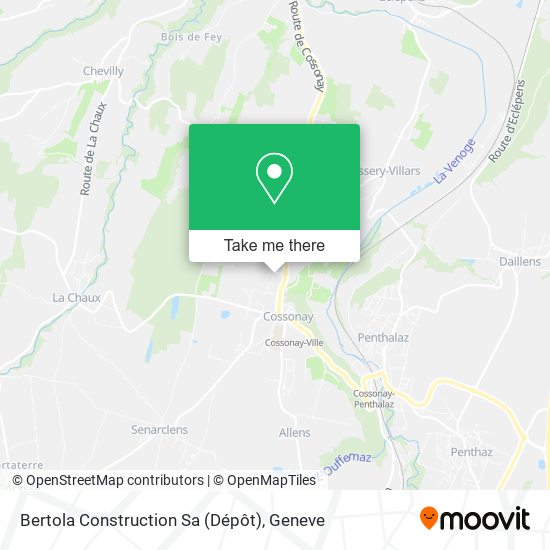 Bertola Construction Sa (Dépôt) map