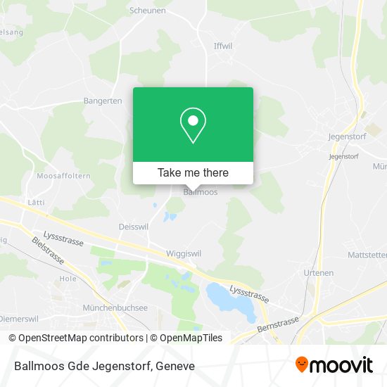 Ballmoos Gde Jegenstorf map