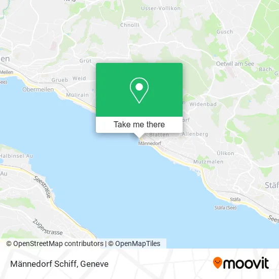 Männedorf Schiff map