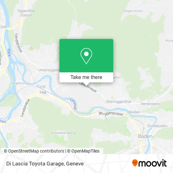 Di Lascia Toyota Garage map