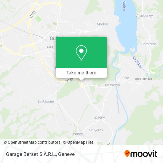 Garage Berset S.À.R.L. map