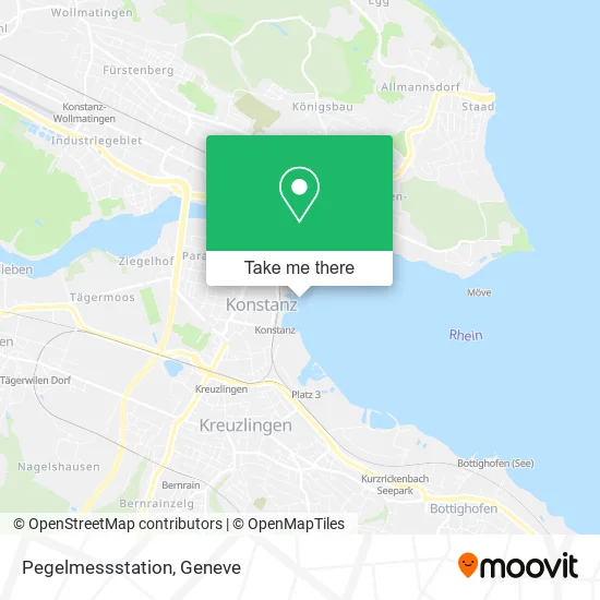 Pegelmessstation map