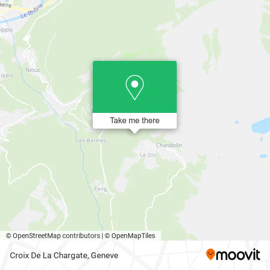 Croix De La Chargate map