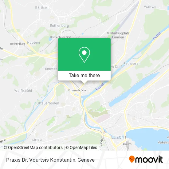 Praxis Dr. Vourtsis Konstantin map