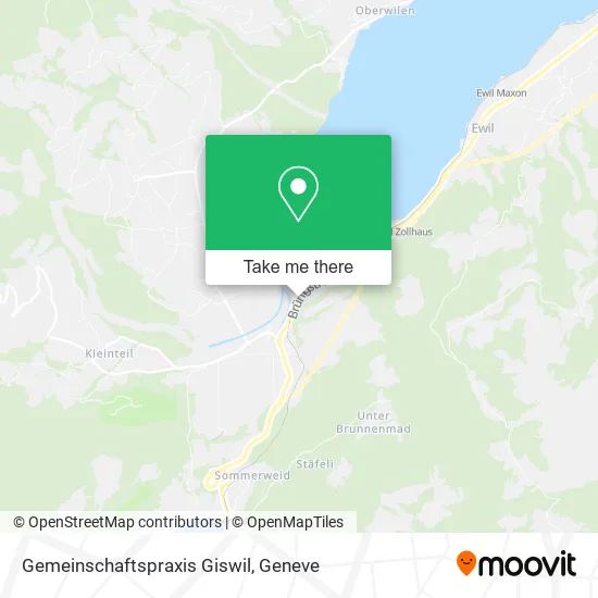 Gemeinschaftspraxis Giswil map